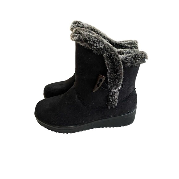 Patrizia Water Repellent Boots Size 38 New Black - Picture 2 of 9